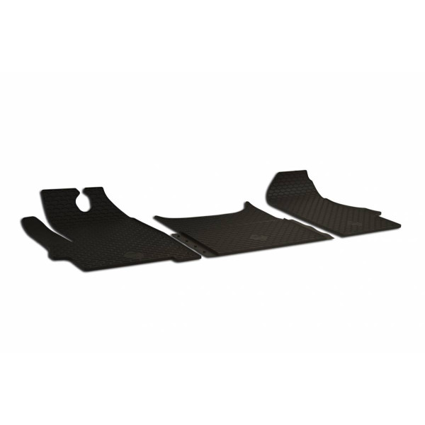 Rubber mats IVECO Daily from 2014 3 pcs / P219856 / black