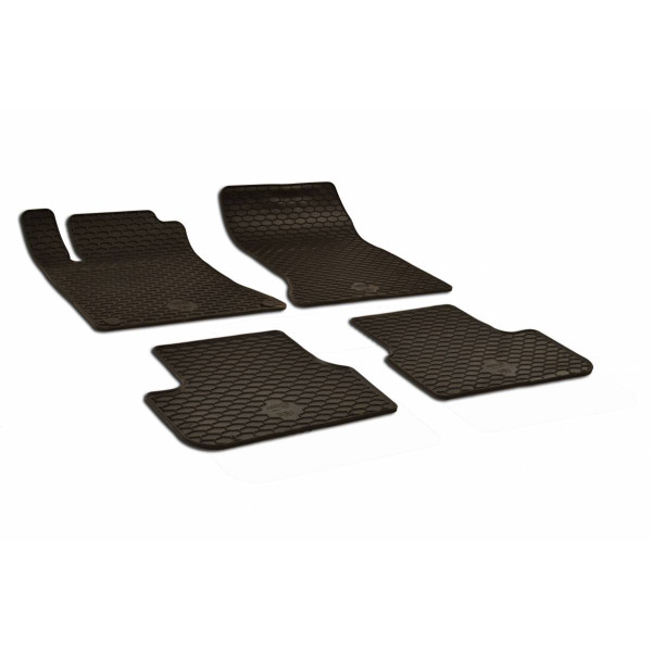 Rubber mats MB C117 CLA-class 2013-2019 / 218554 / black