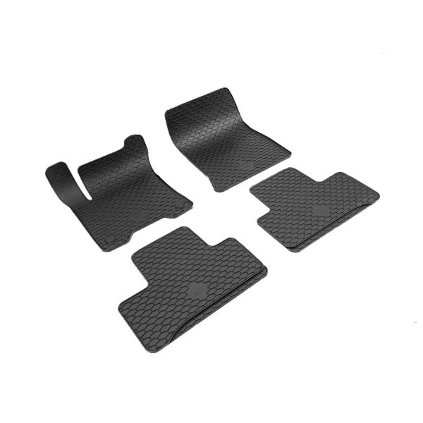 Rubber mats Mercedes (H243) EQA (from 2021), 4 pcs/ 223104 / black