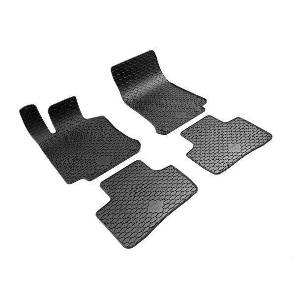 Rubber mats Mercedes (N293) EQC (from 2019), 4 pcs/ 223094 / black