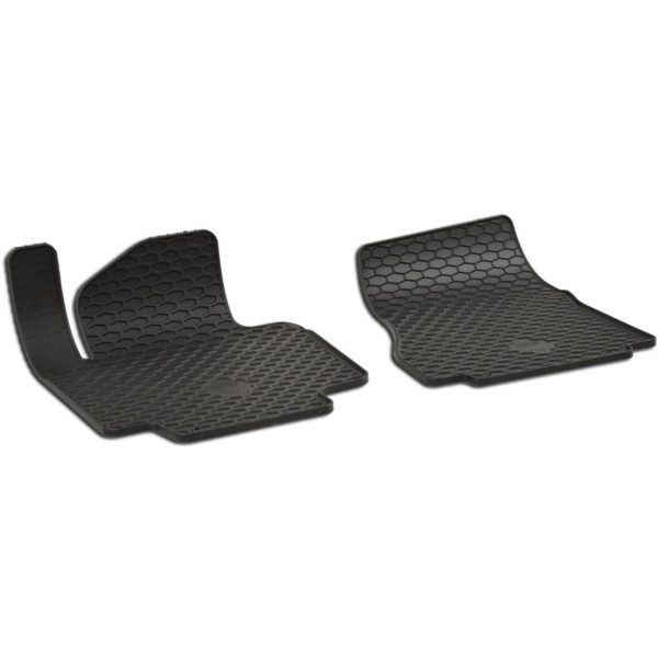 Rubber mats Nissan e-NV 200 (from 2014), 2 pcs/ 221102 / black