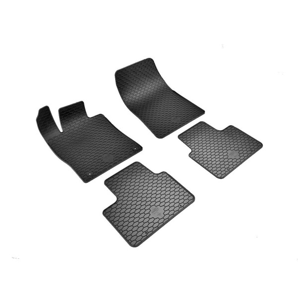 Rubber mats Peugeot 408 (from 2021) / also Hybrid, 4pc,