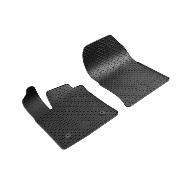 Rubber mats Renault EXPRESS (from 2021), 2 pcs/ 222929 / black