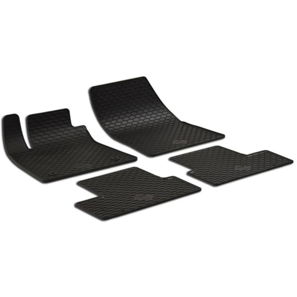 Rubber mats Renault MEGANE E-TECH Hybrid (from 2020), 4 pcs/ 220994 / black