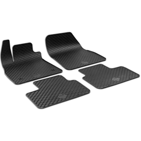 Rubber mats Renault TALISMAN (from 2015), 4 pcs/ 222274 / black