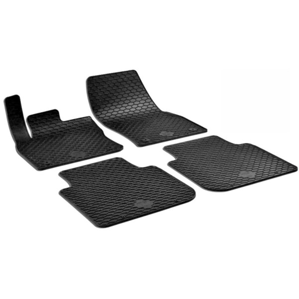 Rubber mats SKODA KODIAQ from 2017 4pc