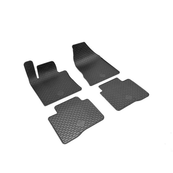 Rubber mats SsangYong KORANDO (C300) (from 2019), 4 pcs/ 223174 / black