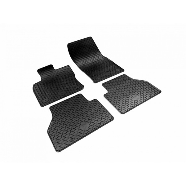 Rubber mats VOLKSWAGEN CADDY from 2020 4 pcs / P222394 / black