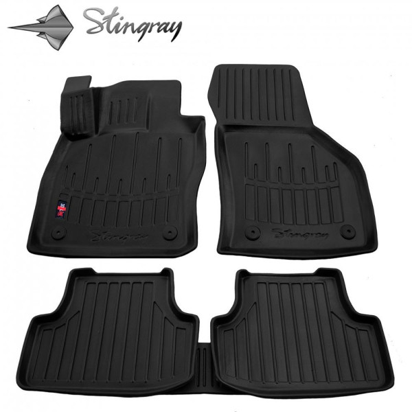 Rubber 3D mats AUDI A3 8V 2012-2020, 5 pcs / black / 5024065 / higher edges