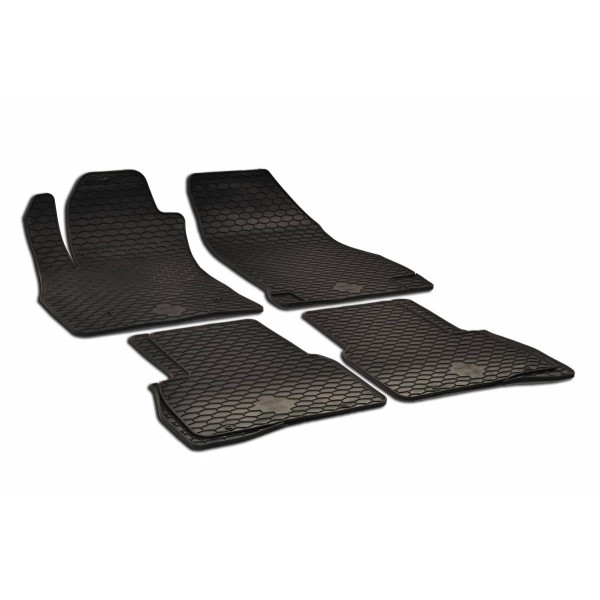 Rubber mats FIAT Doblo II 2009-2015, from 2015