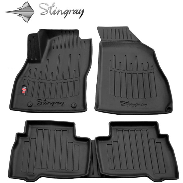 Rubber mats FIAT Qubo 2008-2021