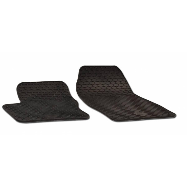 Rubber mats FORD Connect Transit from 2013 2 pcs / 218822 / black