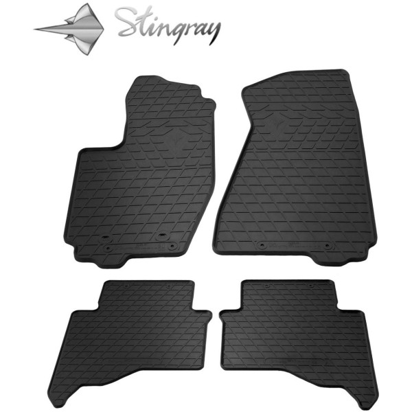 Rubber mats JEEP Grand Cherokee WK 2005-2010, 4 pcs / 1046064