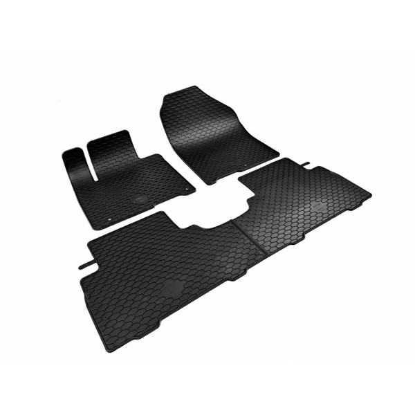 Rubber mats KIA SORENTO (UM) 2015-2020 4 pcs / 222634 / black