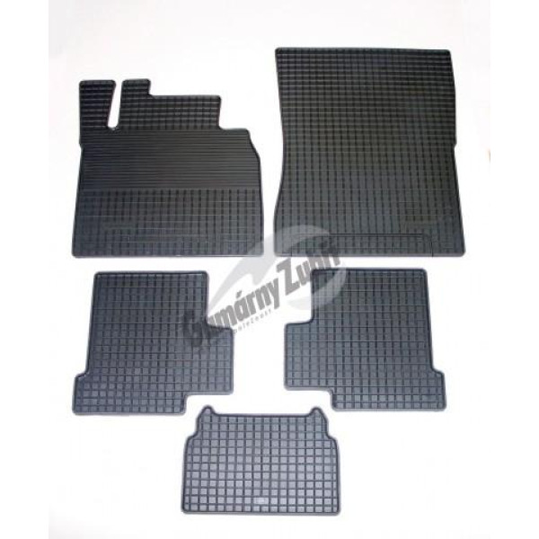 Rubber mats MB W463 G-class SHORT 1990-2018 5 pcs / 212277 / black