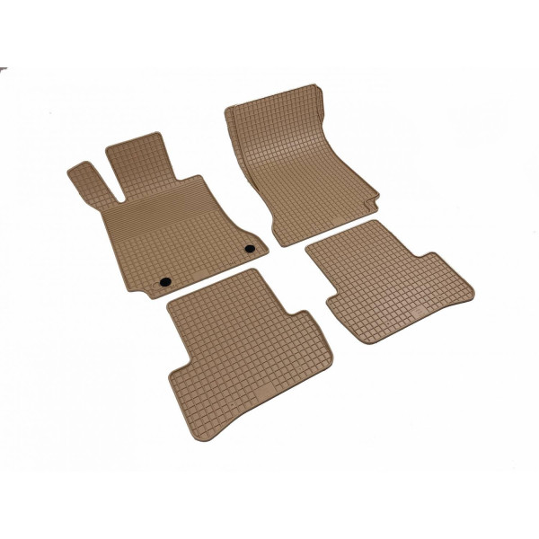 Rubber mats MB W204 C-Class 2007-2014