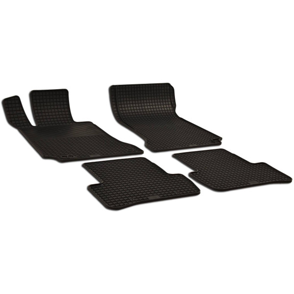 Rubber mats MB C63 AMG Combi from 2015 4 pcs / 212994 / black