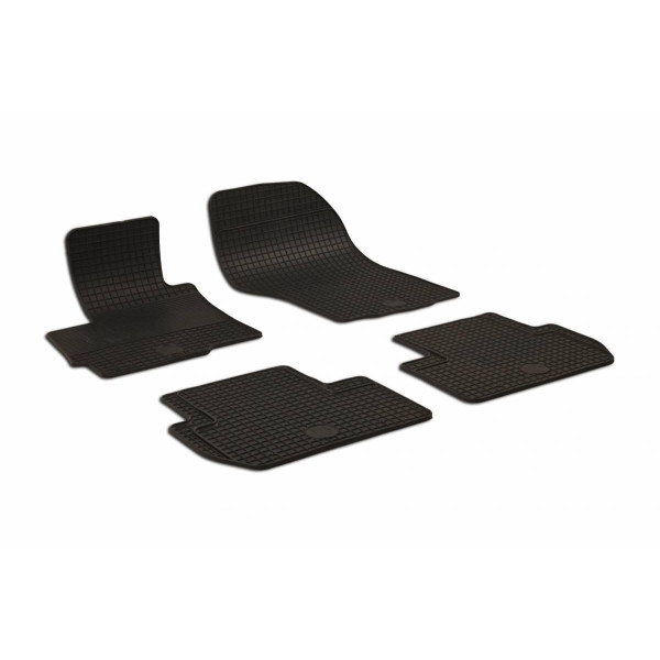 Rubber mats Mitsubishi ASX from 2015 4 pcs/ 215376 / black