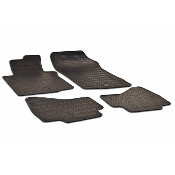 Rubber mats PEUGEOT 107 2005-2014 / 214784 / black