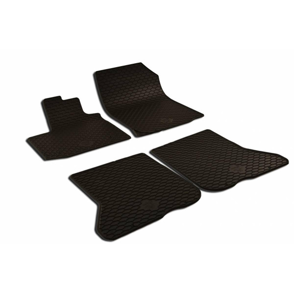 Rubber mats DACIA DOKKER from 2013 4 pcs/ 218406 / black