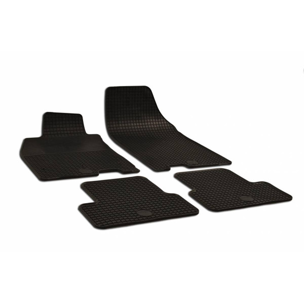 Rubber mats RENAULT FLUENCE from 2009 4pc