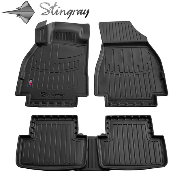 Rubber mats RENAULT Megane II 2002-2009