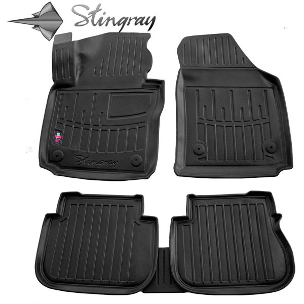 Rubber mats VOLKSWAGEN Caddy III 2K 2003-2020