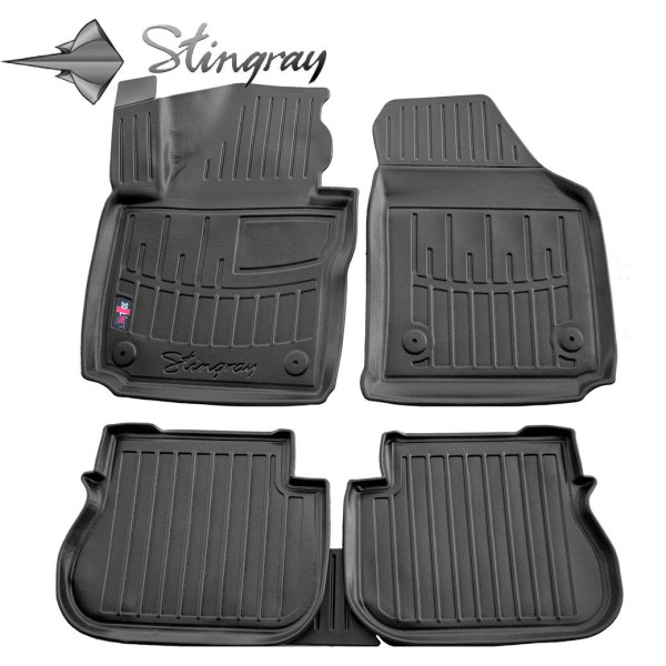 Rubber mats VOLKSWAGEN Caddy III 2K 2003-2020