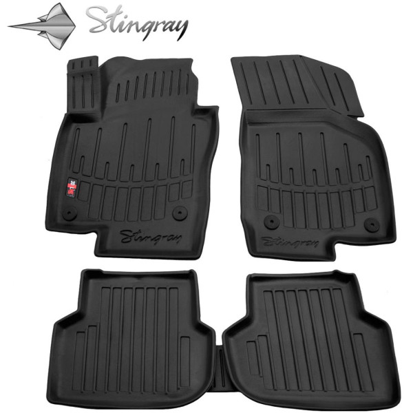 Rubber mats VOLKSWAGEN Jetta VI A6 2010-2018