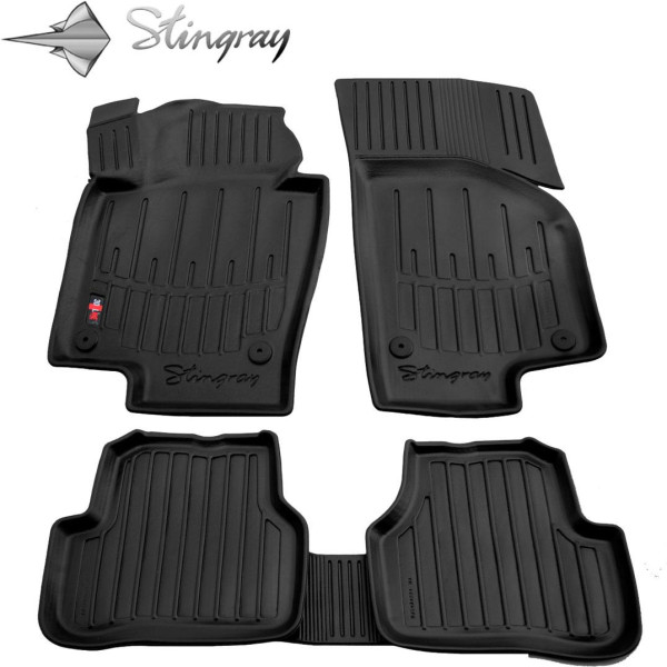 Rubber mats VOLKSWAGEN Passat CC 2008-2017