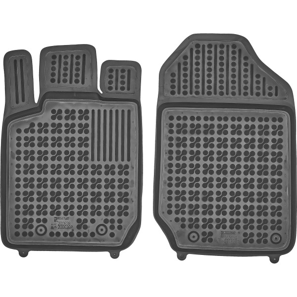 Rubber mats Ford Ranger 2/4 doors 2015-2018 (front)