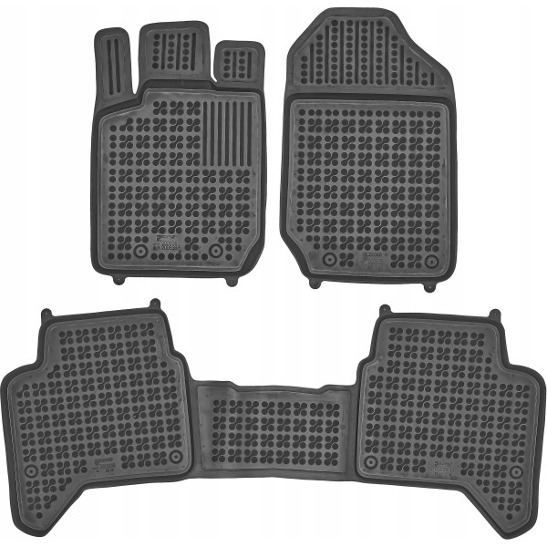 Rubber mats Ford Ranger 4 doors 2015-2018