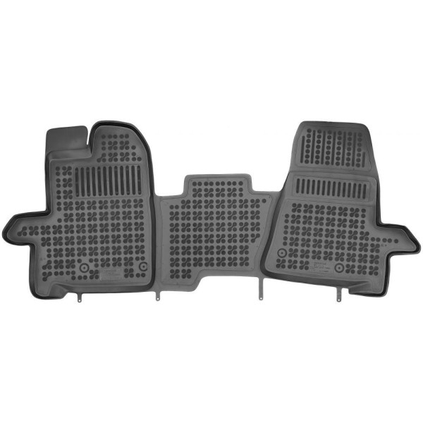 Rubber mats Ford Transit IV 2013-2018 (3 places)