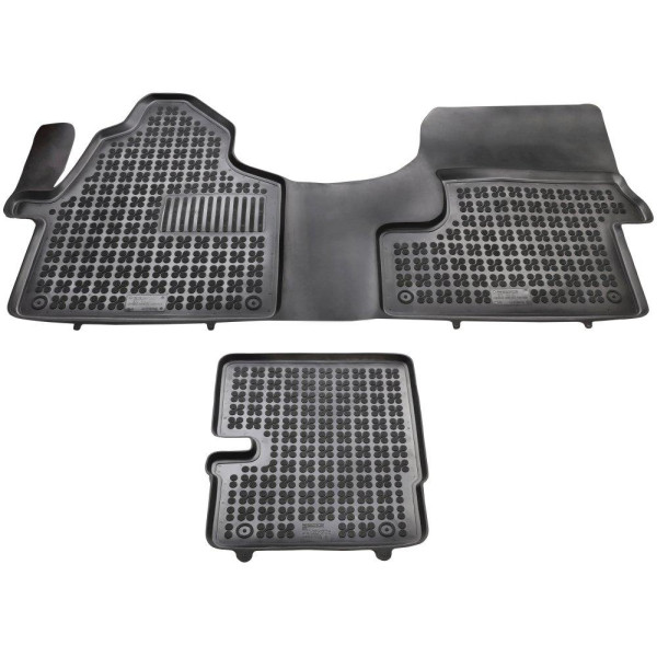 Rubber mats Mercedes Sprinter II 2006-2018 (2 places)