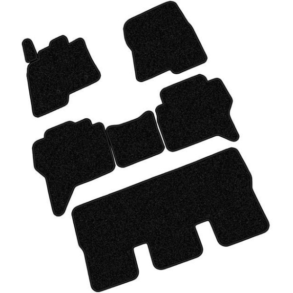 Textile mats Mitsubishi Pajero (5dur. 7s) from 2006