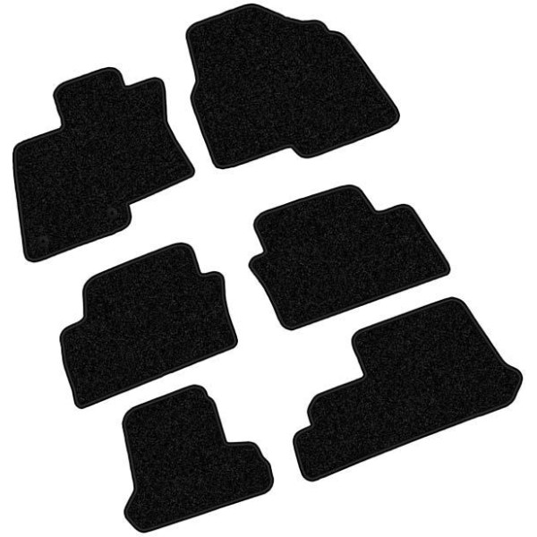 Textile mats Nissan Qashqai +2 (7 places) 2008-2013