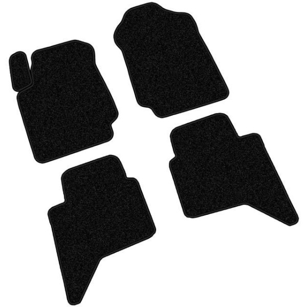 Textile mats Ranger (4 door double cab) from 2011