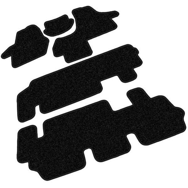 Textile mats Volkswagen T5 Caravelle (9 places) 2003-2015