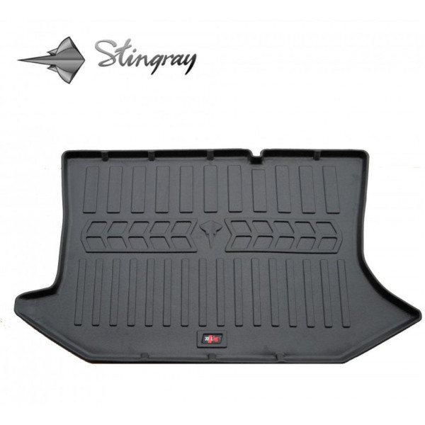 Rubber 3D trunk mat FORD Fiesta 2002-2008 (hatchback) / 6007091 / higher edges