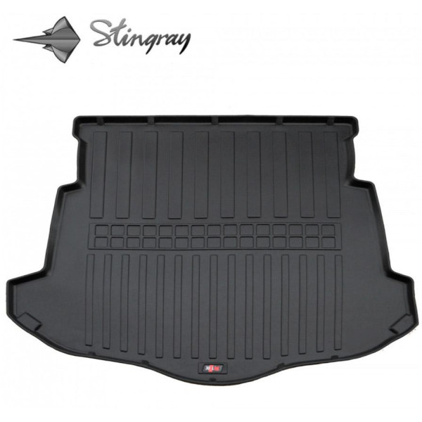 Rubber 3D trunk mat FORD Mondeo IV 2007-2014 ( liftbakas/sedan, pilna atsarginė padanga) / 6007051 / higher edges