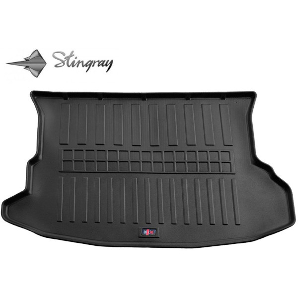 Rubber 3D trunk mat HYUNDAI Tucson (JM) 2004-2012 / 6009041 / higher edges