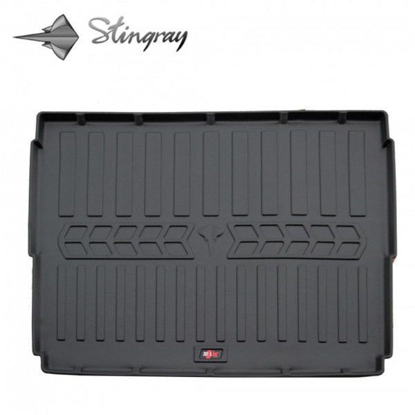 Rubber 3D trunk mat PEUGEOT 3008 2008-2016 (lower trunk) / 6016081 / higher edges