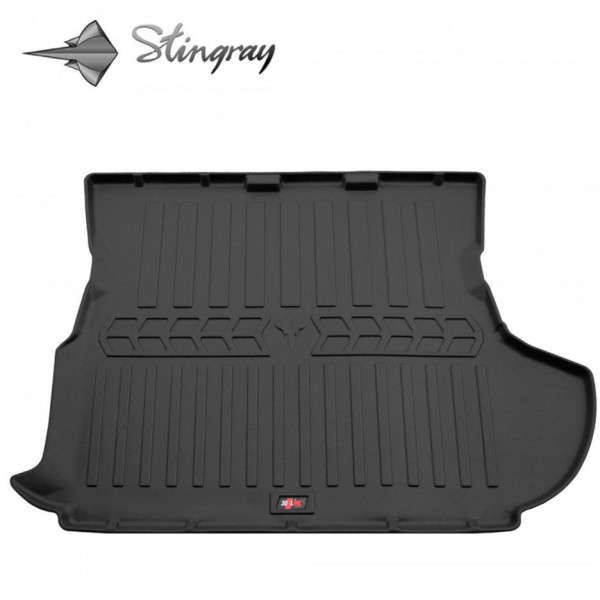 Rubber 3D trunk mat PEUGEOT 4007 2007-2013 (with SUB) / 6013031 / higher edges