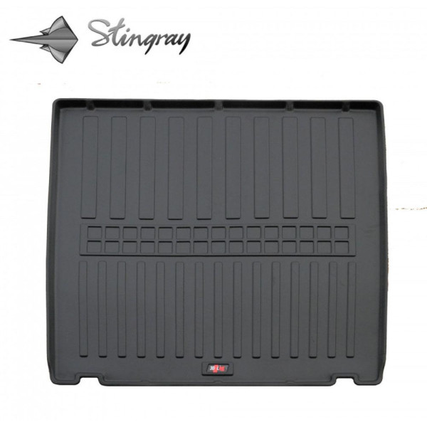 Rubber trunk mat RENAULT Laguna III T 2007-2015 (wagon, without niches)