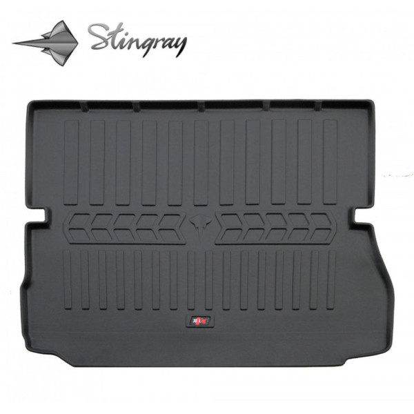 Rubber trunk mat RENAULT Grand Scenic 2009-2016 (used 5 seats)