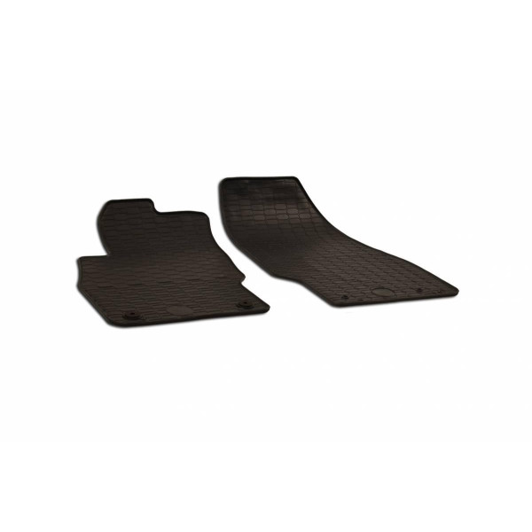 Rubber mats Opel Corsa E from 2014 2 pcs / 214937 / black