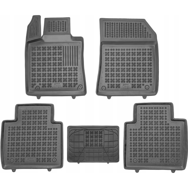 Rubber mats Citroen DS9 E-TENSE from 2020 (Hybrid Plug - in (PHEV), 2x4 (FWD), 4x4 (AWD))