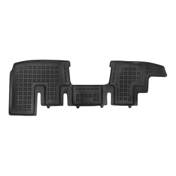 Rubber mats Renault Trafic III from 2021 (2 row, 2/3 places)