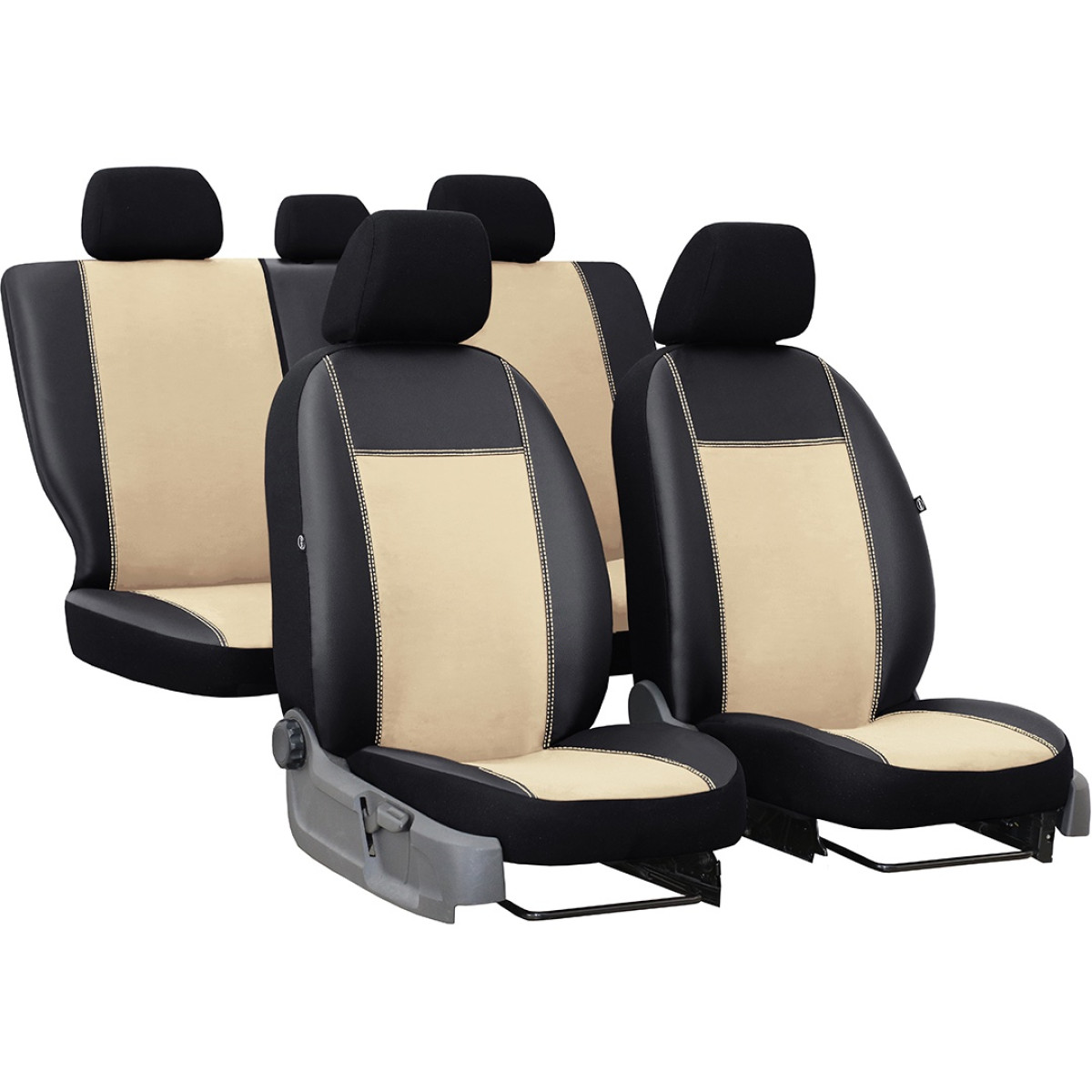 EXCLUSIVE seat covers (eco leather, alcantara) Renault Clio V