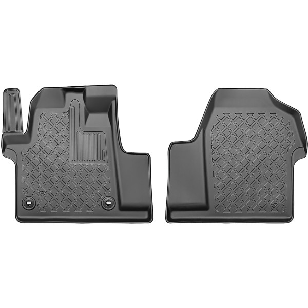 Rubber mats Opel Vivaro III front from 2019